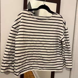 Madewell 3/4 Sleeve Shirt Size Large